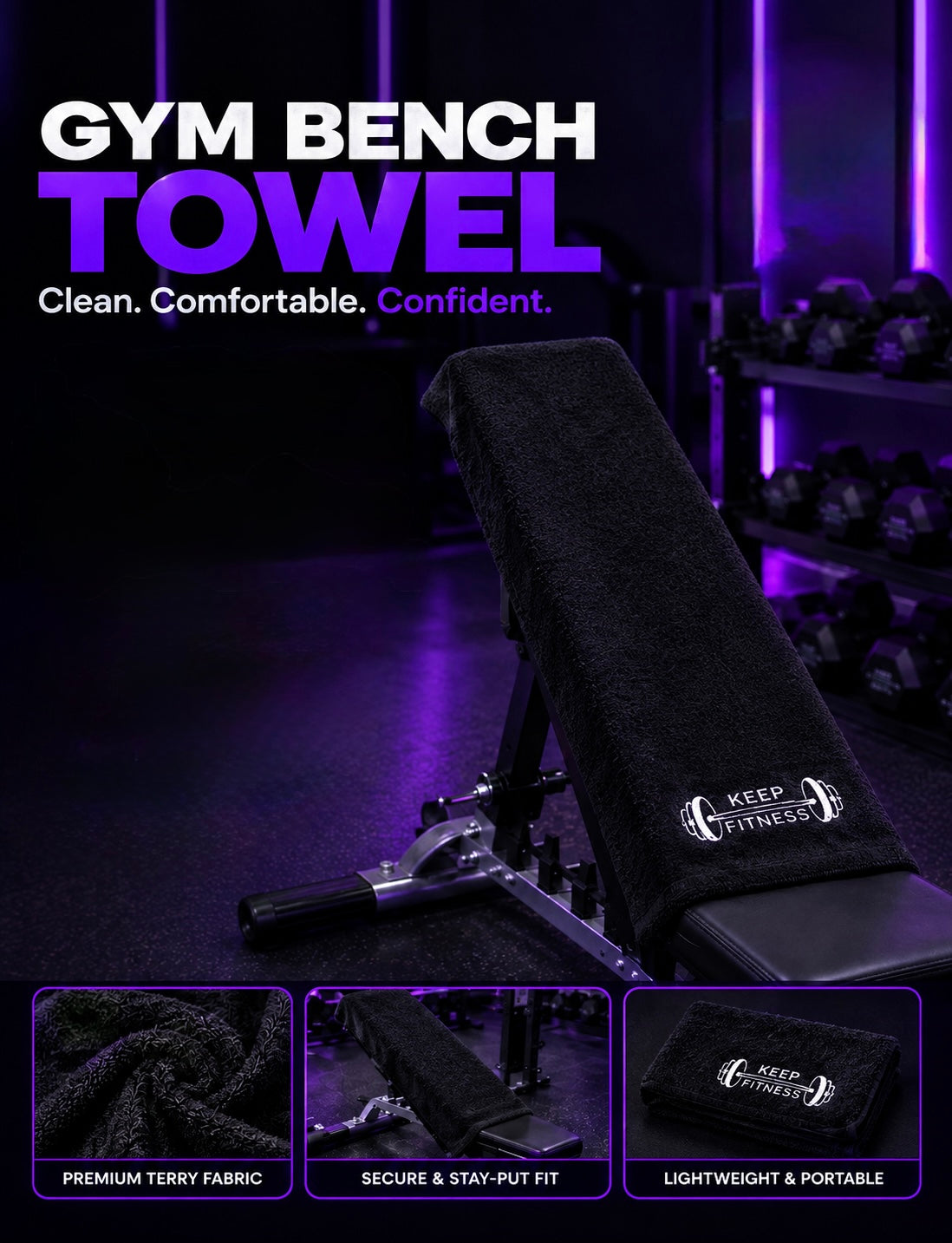 The Fitness Kit™ Men's Gym Starter Kit