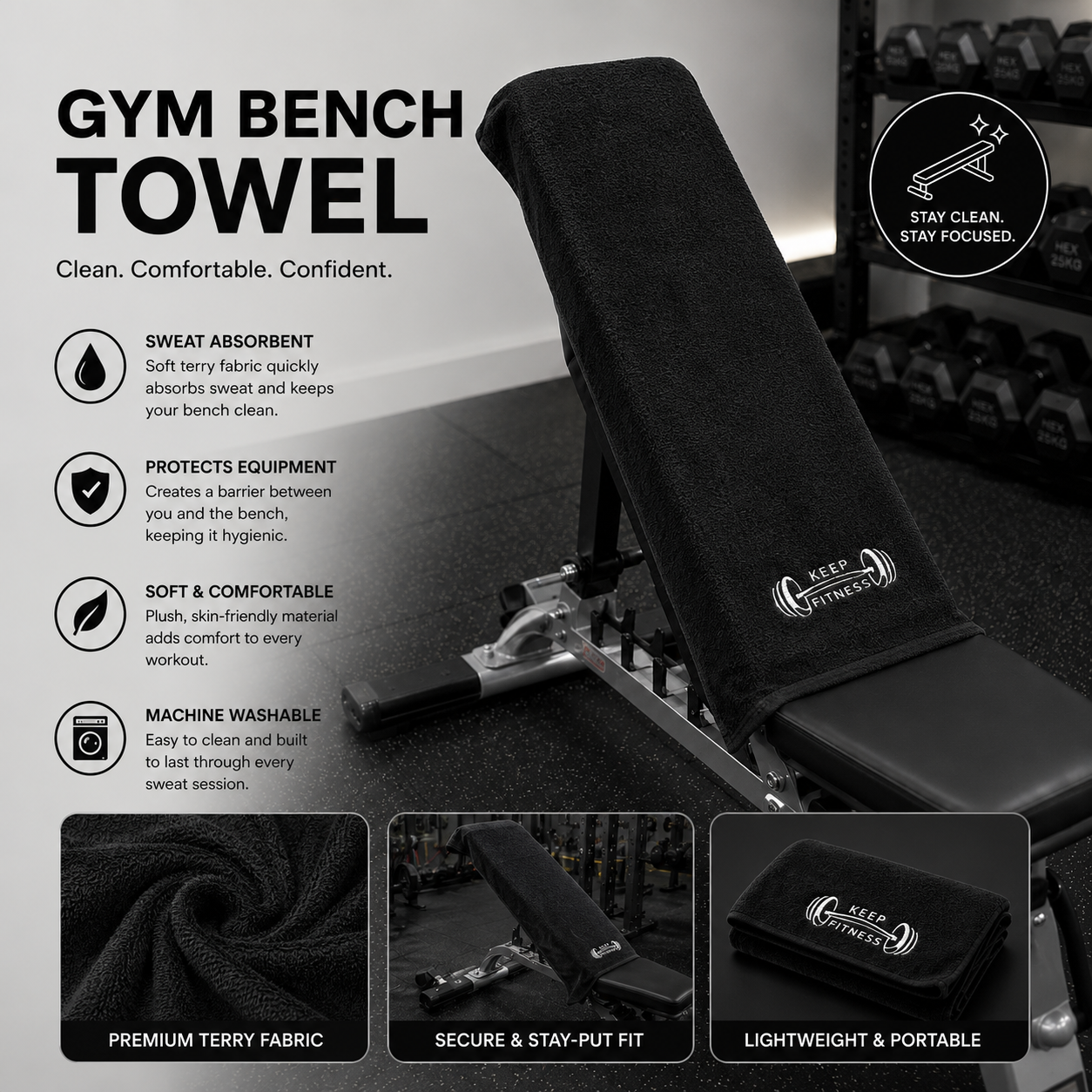 The Fitness Kit™ Men's Gym Starter Kit