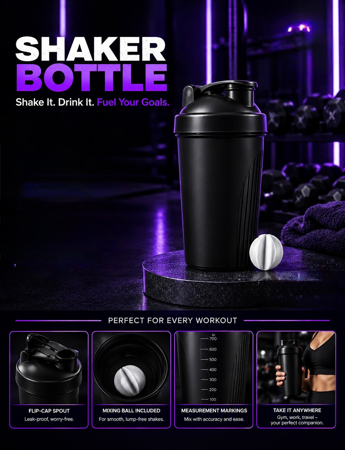 The Fitness Kit™ Women's Gym Starter Kit