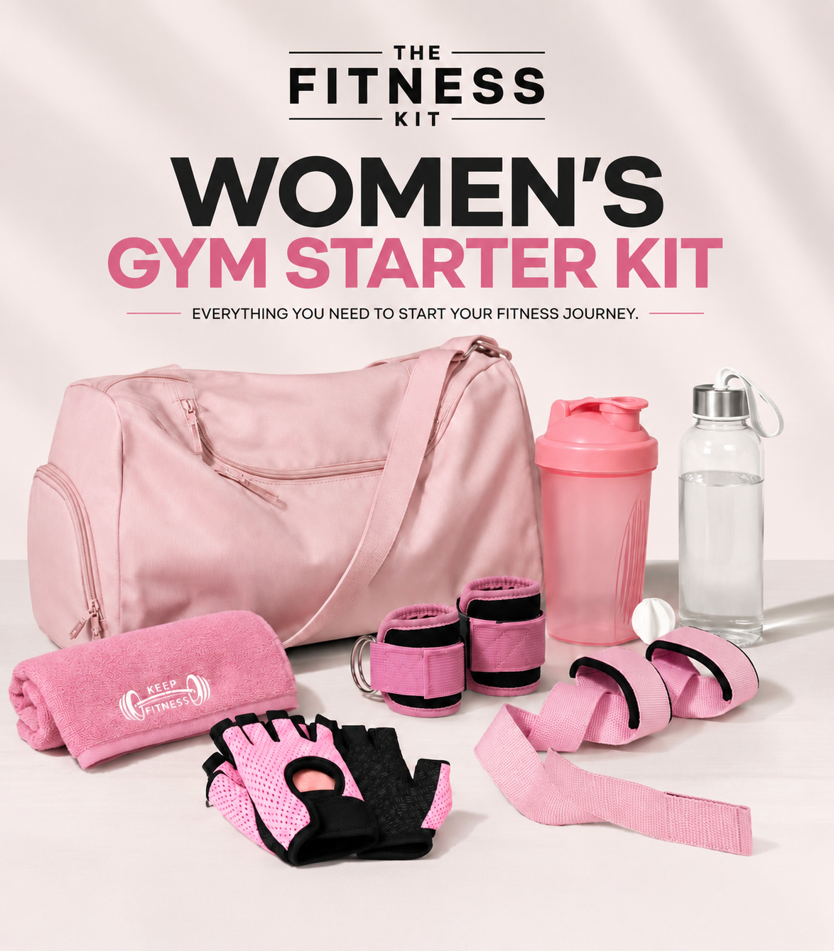 The Fitness Kit™ Women's Gym Starter Kit